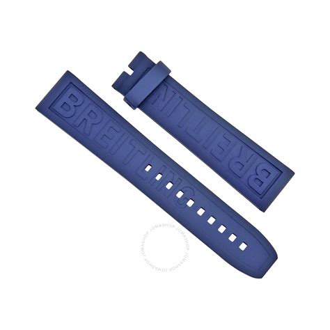 breitling black rubber strap 20 18|20mm blue rubber watch strap.